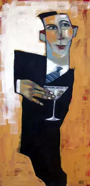 Very Dirty Martini